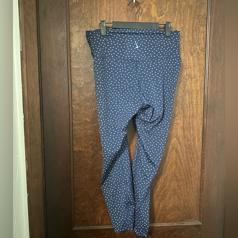 Nike Womens Yoga Dots Twist Leggings Size L - Picture 3 of 4